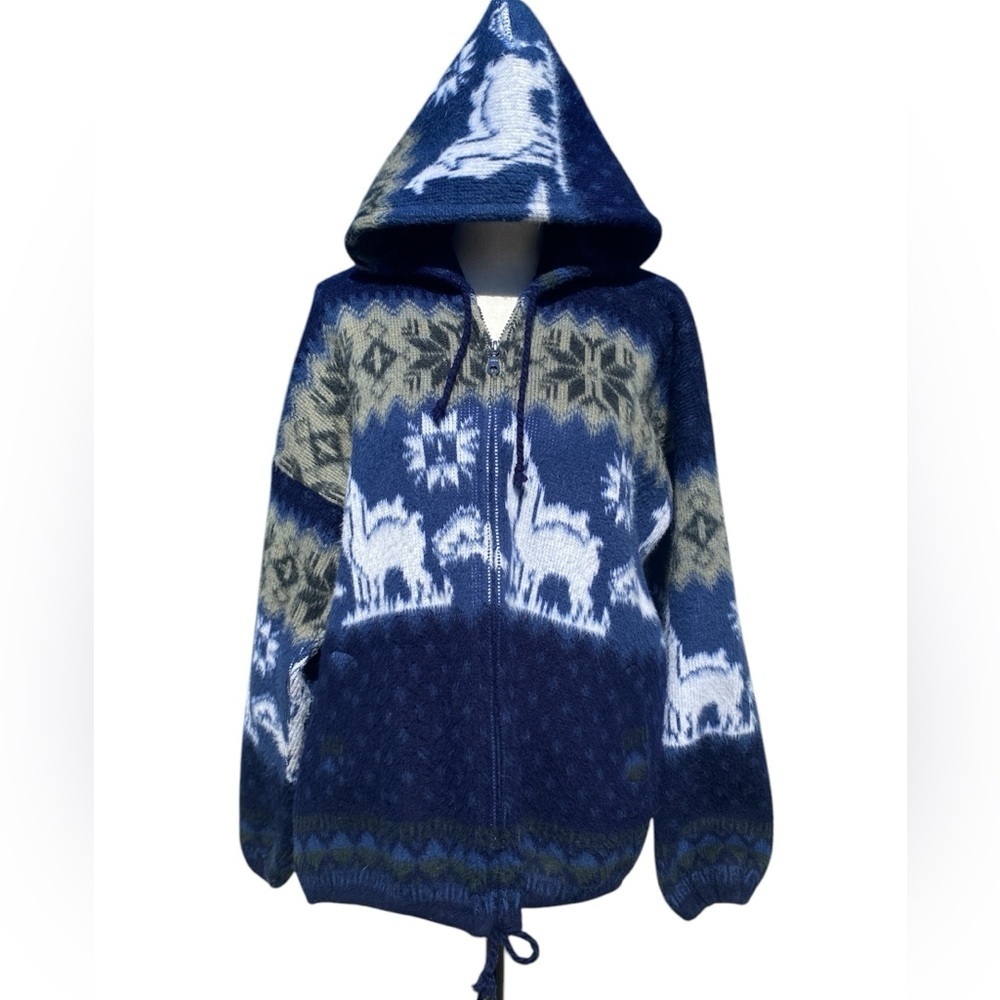 Alpaca 100% wool SZ M